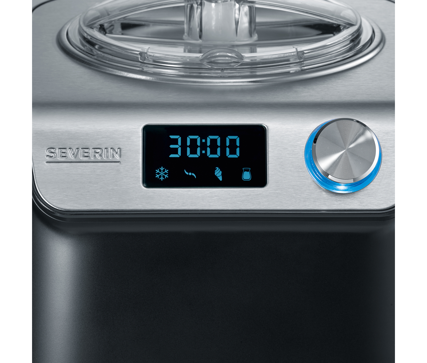 SEVERIN Ismaskine EZ 7407 - ice cream maker - matt black billede 2