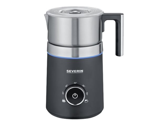 SEVERIN SM 3586 Spuma 700 - Mælkeskummer - 0.7 liter - 500 W - børstet rustfrit stål/sort