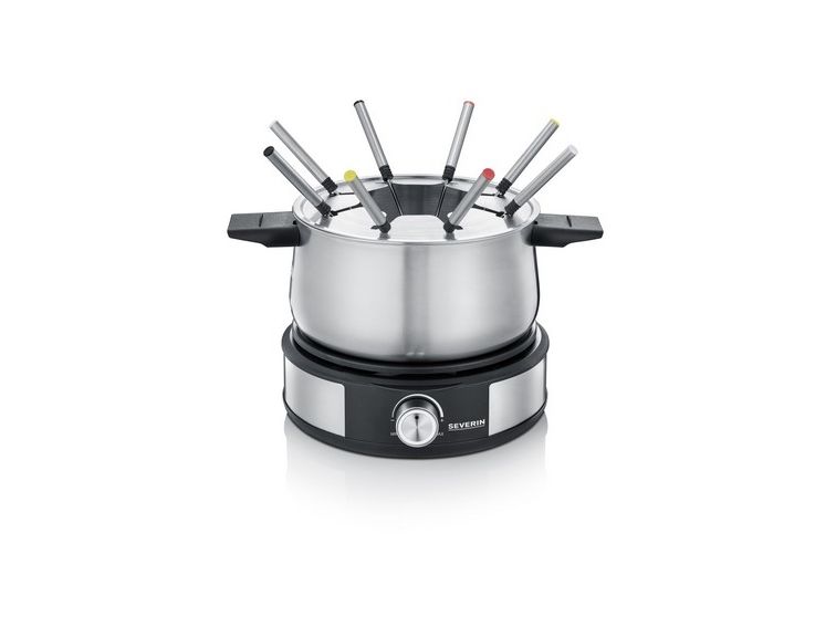 SEVERIN FO 2471 - Fonduegryde/crepemaskine - 1.5 kW - sort