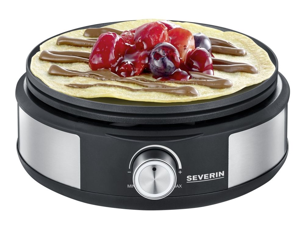 SEVERIN FO 2471 - Fonduegryde/crepemaskine - 1.5 kW - sort