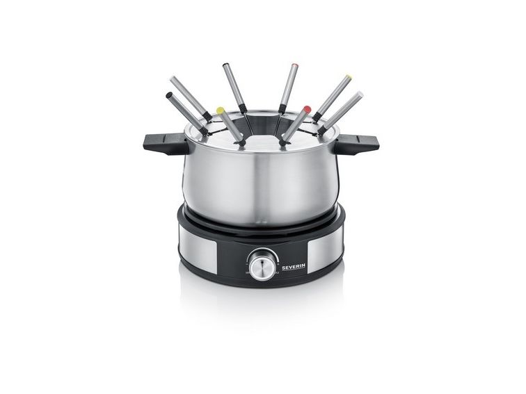 SEVERIN FO 2471 - Fonduegryde/crepemaskine - 1.5 kW - sort