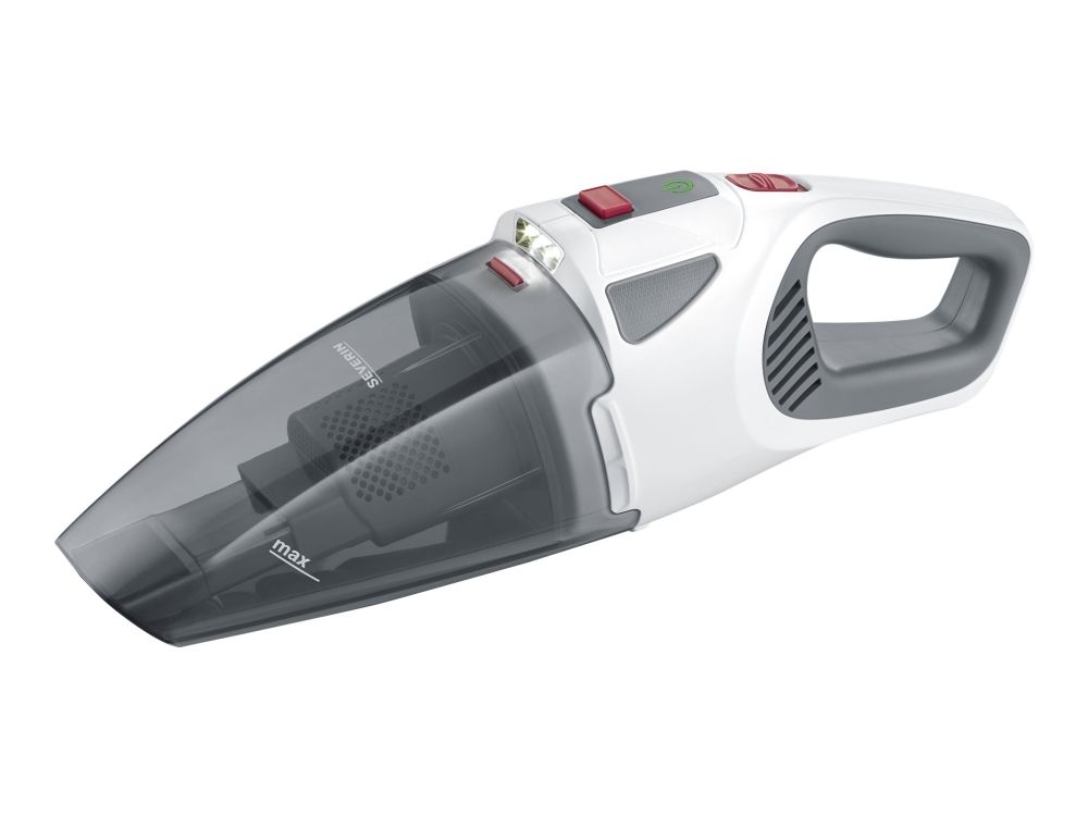 SEVERIN Håndstøvsuger HV 7146 - white/grey/red billede 4