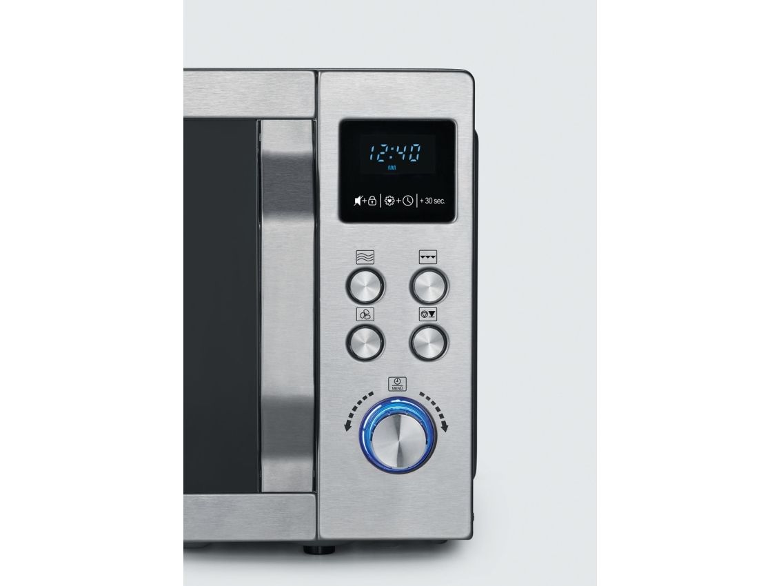 Severin 7774000, Bordplade, Kombination mikroovn, 25 L, 900 W, Indbygget skærm, LED