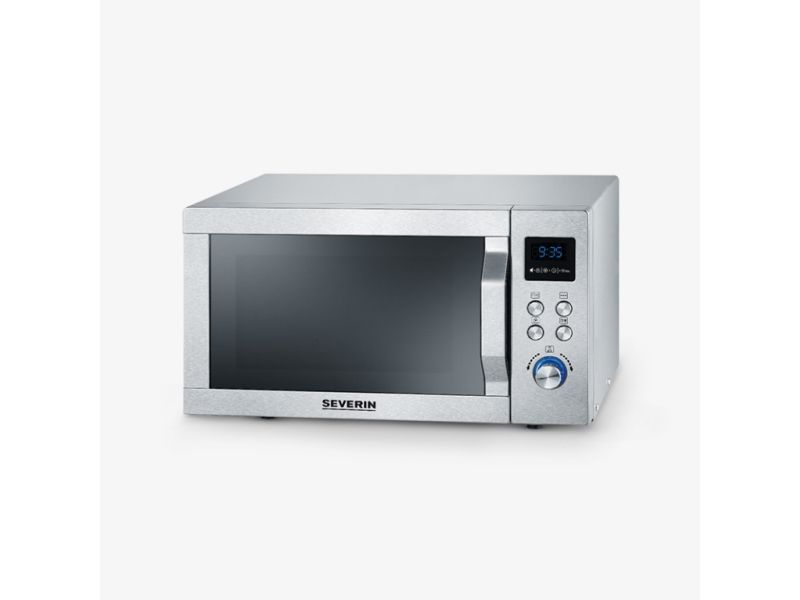 Severin 7774000, Bordplade, Kombination mikroovn, 25 L, 900 W, Indbygget skærm, LED