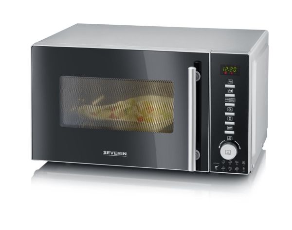 SEVERIN MW 7773 - Mikrobølgeovn med varmeledning og grill - 20 liter - 800 W