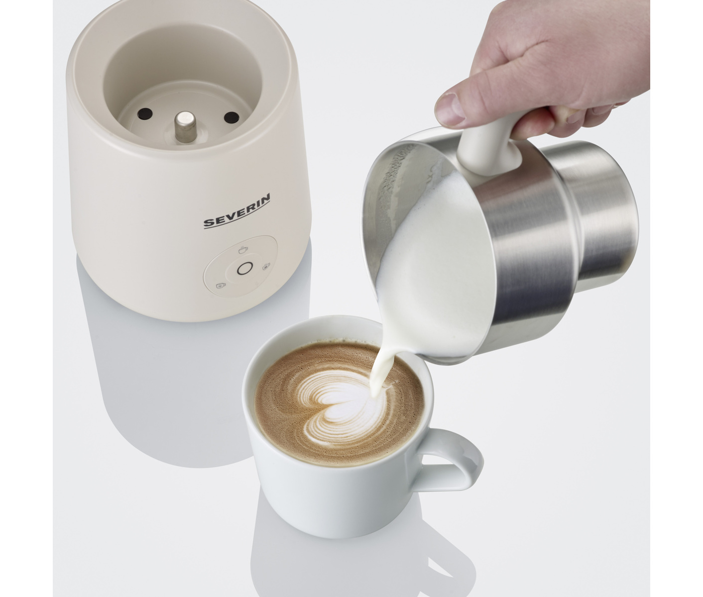 Severin Induction Milk Frother Spuma Sm 3589 Mælkeskummer billede 2