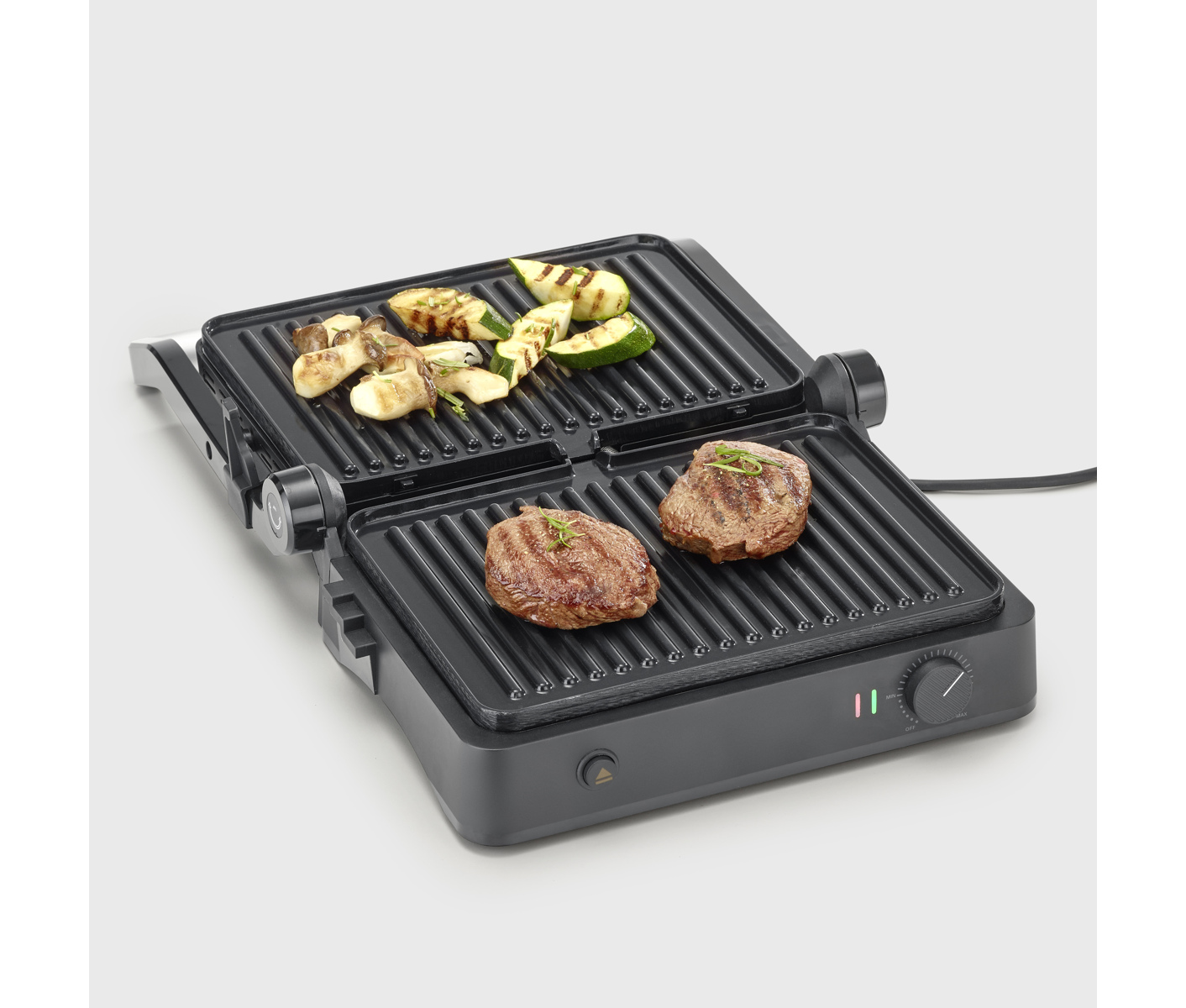 Severin Contact Grill Sevini L Ite Kg 2398 Bordgrill billede 2