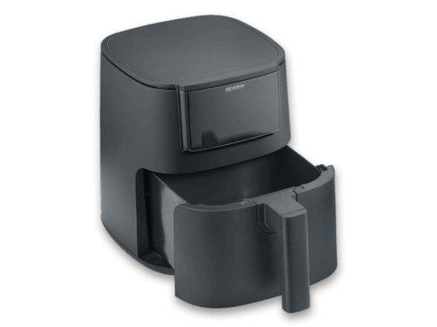 Severin FR 2461, Varmluftsteger, 4 L, 60 °C, 200 °C, Enkelt, Sort