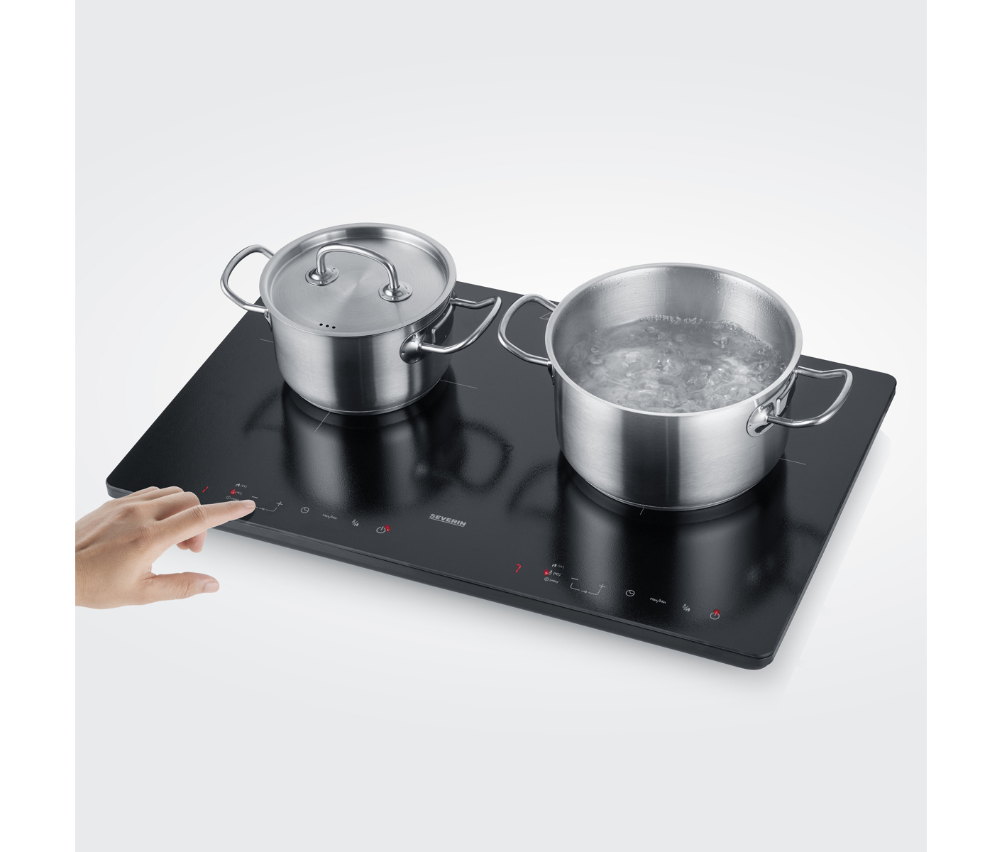 Severin Double Induction Hob D K 1033 Kogeplade billede 2