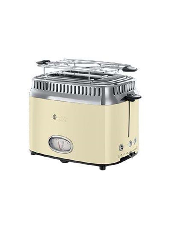 Russell Hobbs 21682-56, 2 skive(r), Sand, Rustfrit stål, 1300 W, 220-240 V, 50 - 60 Hz