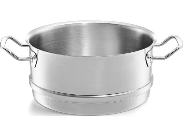 Fissler 084-788-24-000/0, Rustfrit stål, Rund, Gas, Induktion, Rustfrit stål, Rustfrit stål