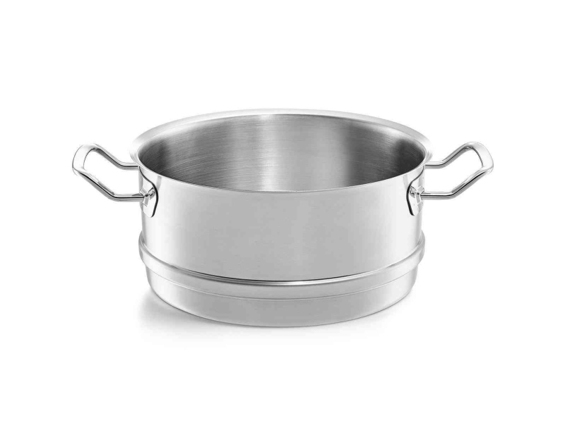 Fissler 084-788-24-000/0, Rustfrit stål, Rund, Gas, Induktion, Rustfrit stål, Rustfrit stål