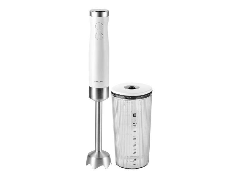 ZWILLING 53104-900-0, Bordplade blender, Impulsfunktion, 1,2 m, 800 W, Sølv, Hvid billede 1
