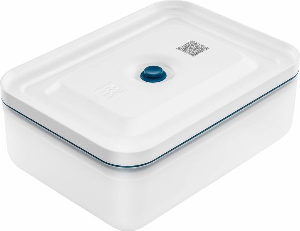 ZWILLING 36815-015-0, Blå, Hvid, Vakuumforsegling, Knapper, Bisphenol A (BPA), 2300 ml, Plast