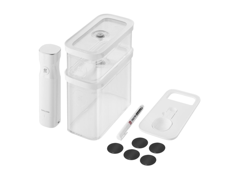 Zwilling Fresh&Save CUBE Vacuum Set 5-Piece Transparent-White