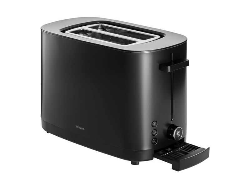 ZWILLING 1026864, 2 skive(r), Sort, Rustfrit stål, 1800 W, 220-240 V, 50/60 Hz