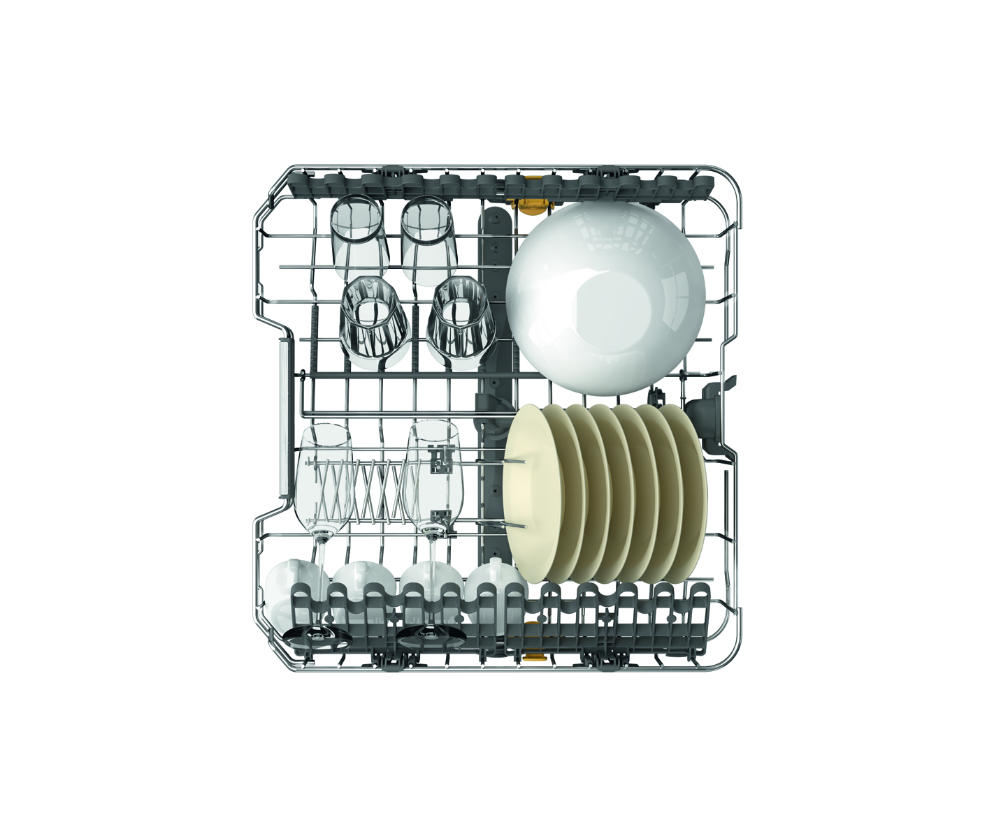 Bauknecht B7UHS51X Opvaskemaskine billede 9