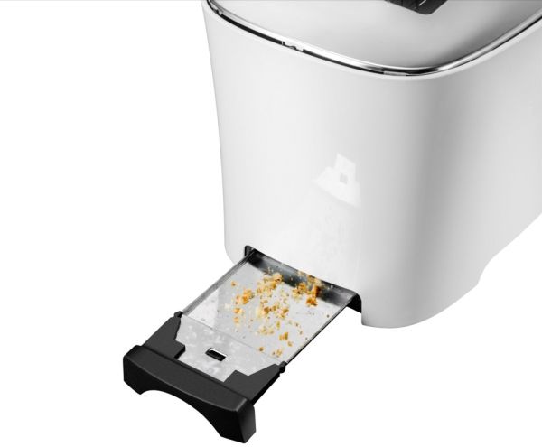 Unold Brødrister 38020 Design Dual - toaster - white/black