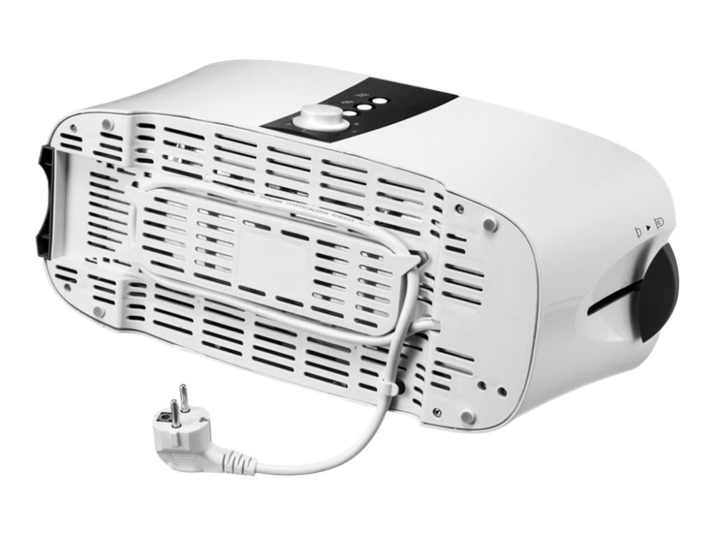 Unold Brødrister 38020 Design Dual - toaster - white/black