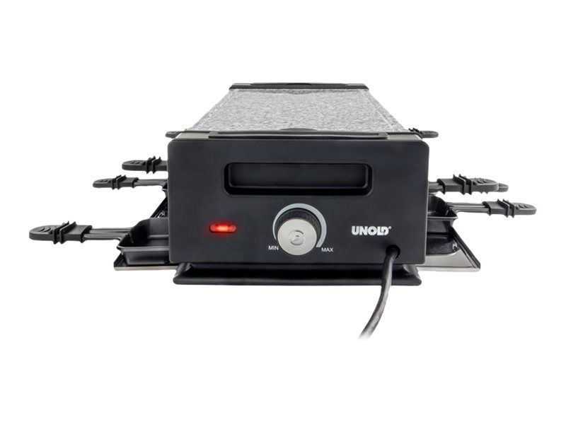 Unold 48730 Finesse Basic - raclette/grill/griddle - black/stainless steel