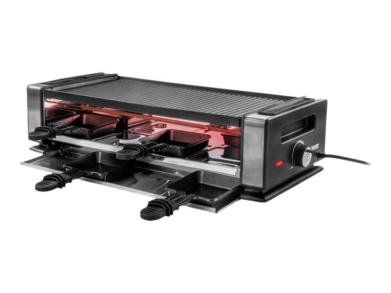 Unold 48730 Finesse Basic - raclette/grill/griddle - black/stainless steel