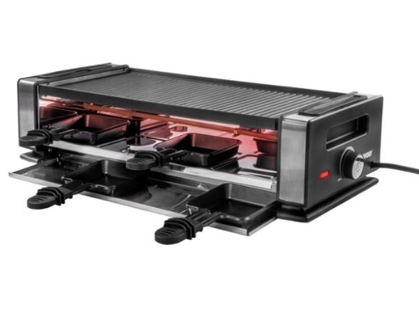 Unold 48730 Finesse Basic - raclette/grill/griddle - black/stainless steel
