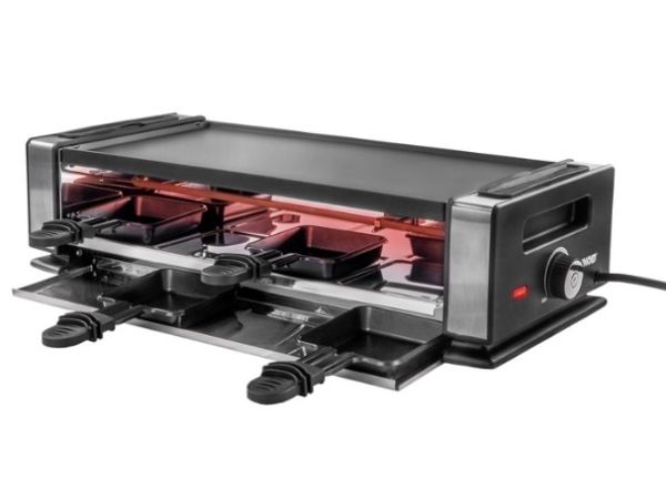 Unold 48730 Finesse Basic - raclette/grill/griddle - black/stainless steel