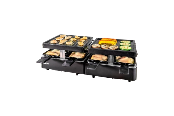 UNOLD 48755 Flying Raclette - Raclette - 1.3 kW - antracit/orange