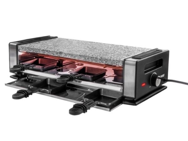Unold 48760 Delice Basic - raclette/grill/griddle/hot stone - black/stainless steel