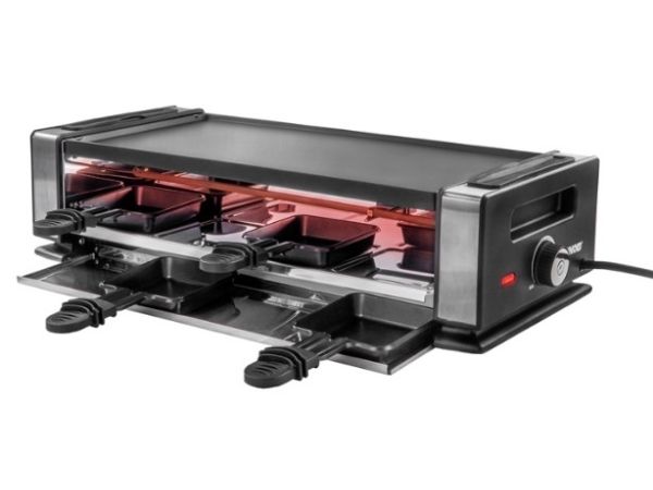 Unold 48760 Delice Basic - raclette/grill/griddle/hot stone - black/stainless steel