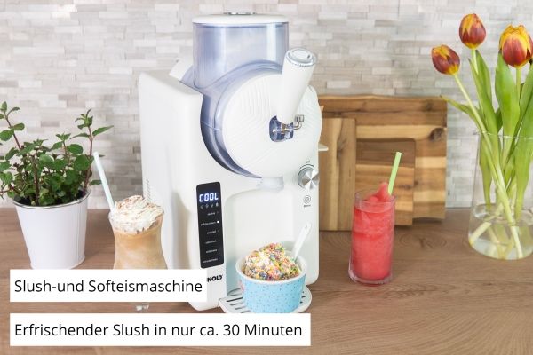 48950 2-i-1 slush- og softice-maskine Sofie billede 1