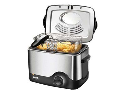 UNOLD 58615 - Fritureapparat - 1.2 kW - rustfrit stål/sort