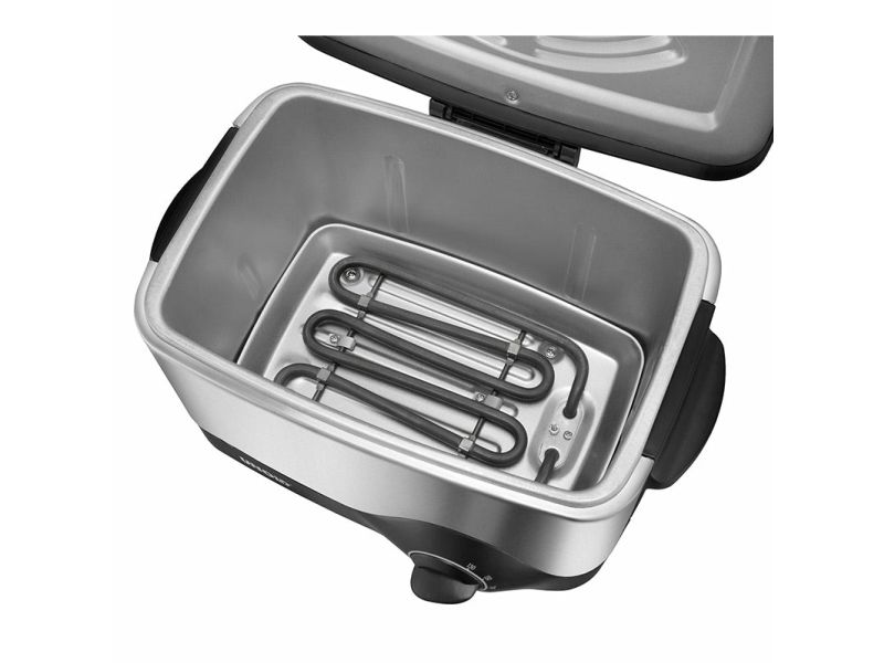 UNOLD 58615 - Fritureapparat - 1.2 kW - rustfrit stål/sort