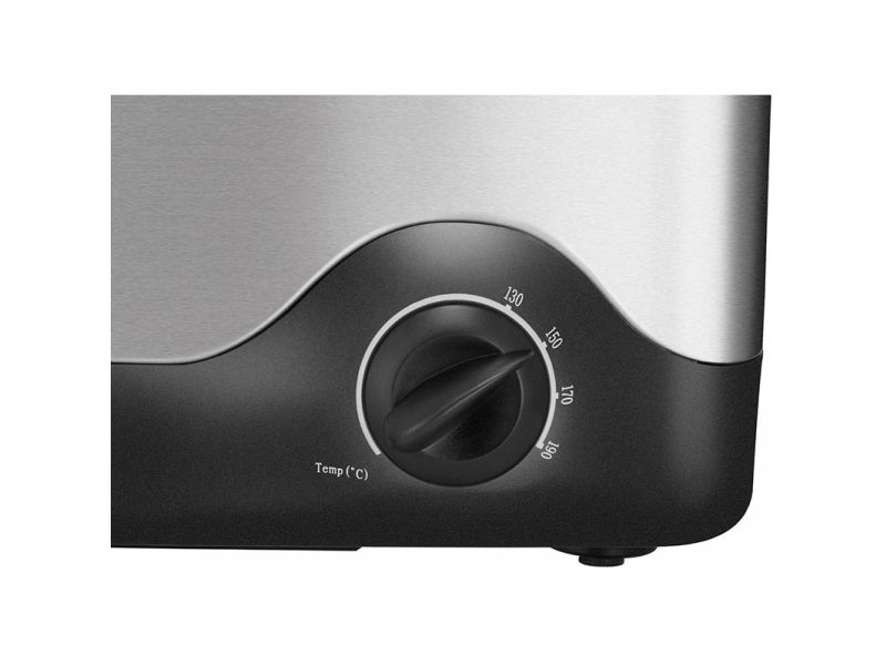 UNOLD 58615 - Fritureapparat - 1.2 kW - rustfrit stål/sort