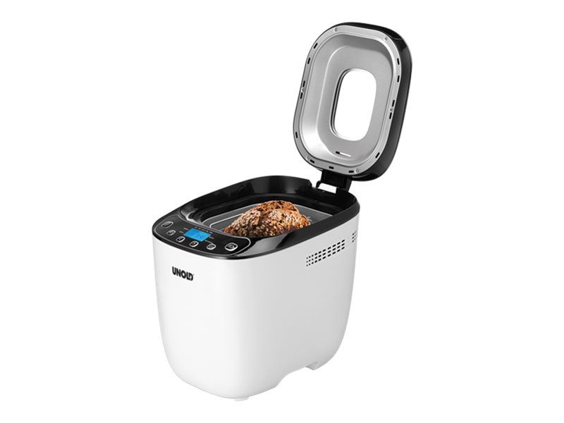 UNOLD BACKMEISTER DESIGN 68010 - Brødmaskine - 550 W - hvid/sort