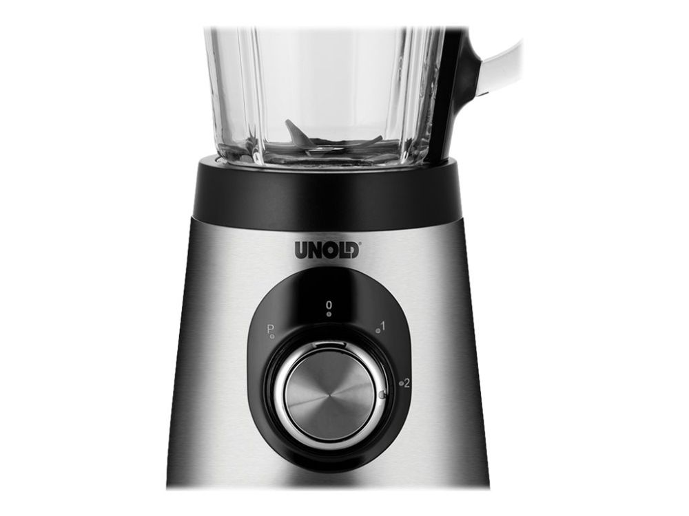 UNOLD 78625 - Blender - 1.5 liter - 5 kW - rustfrit stål/sort billede 3