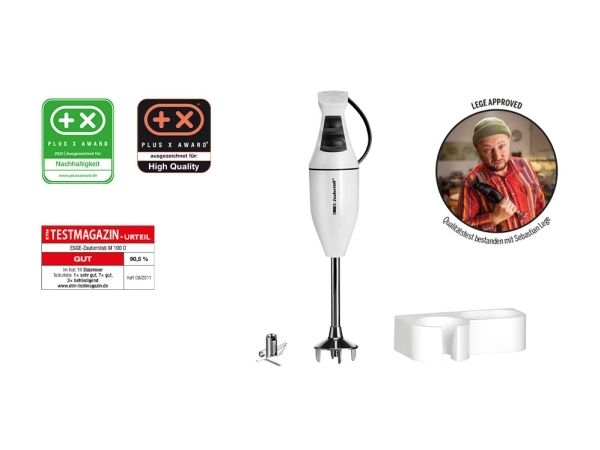 ESGE M 100 D, Nedsænkning blender, 1,65 m, 120 W, Hvid billede 1