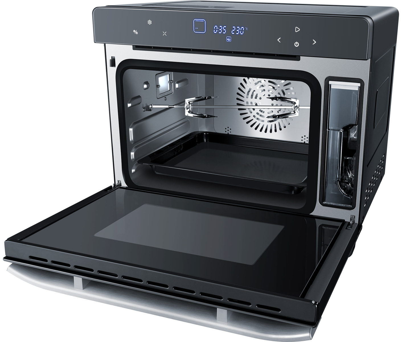 Steba Dg40 Multifunction 40l Steamfunction Black Miniovn billede 2