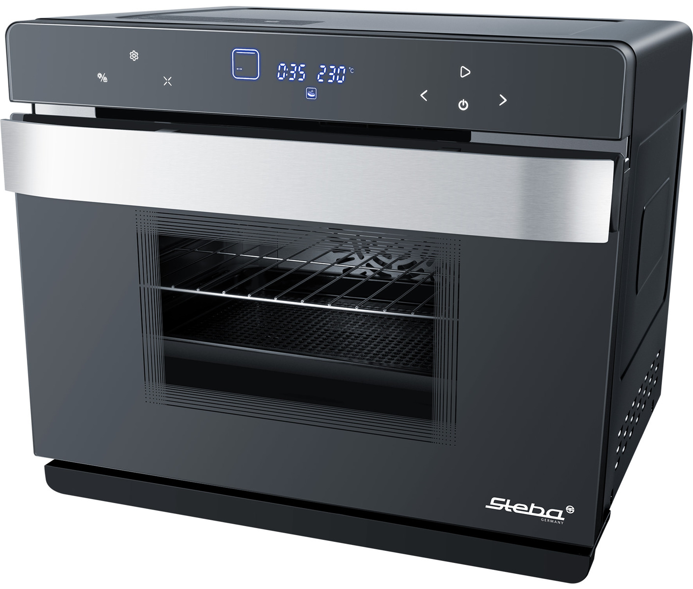 Steba Dg40 Multifunction 40l Steamfunction Black Miniovn billede 4