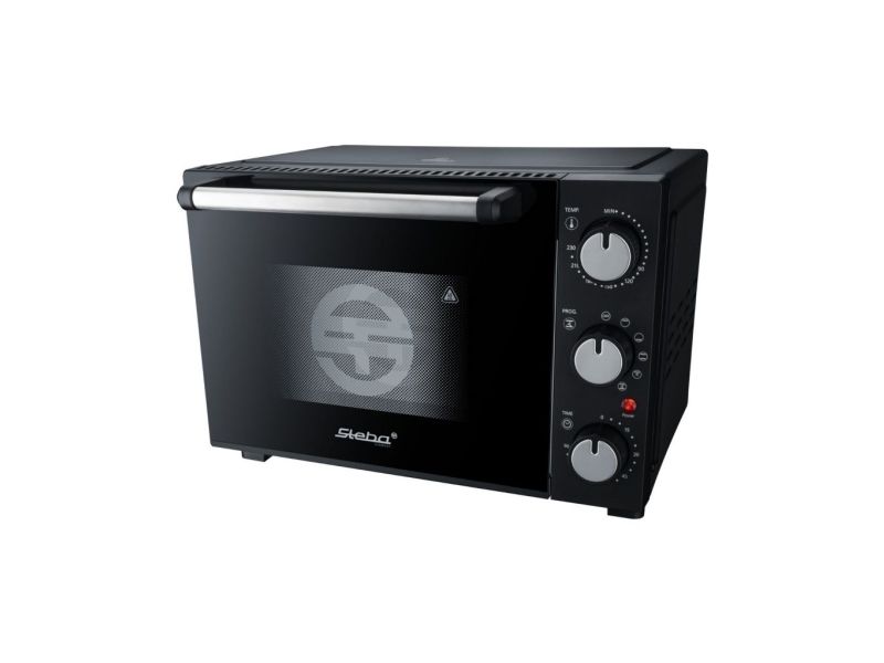 Steba KB M19, Elektrisk ovn, 19 L, 1400 W, Bordplade, Sort, Dreje