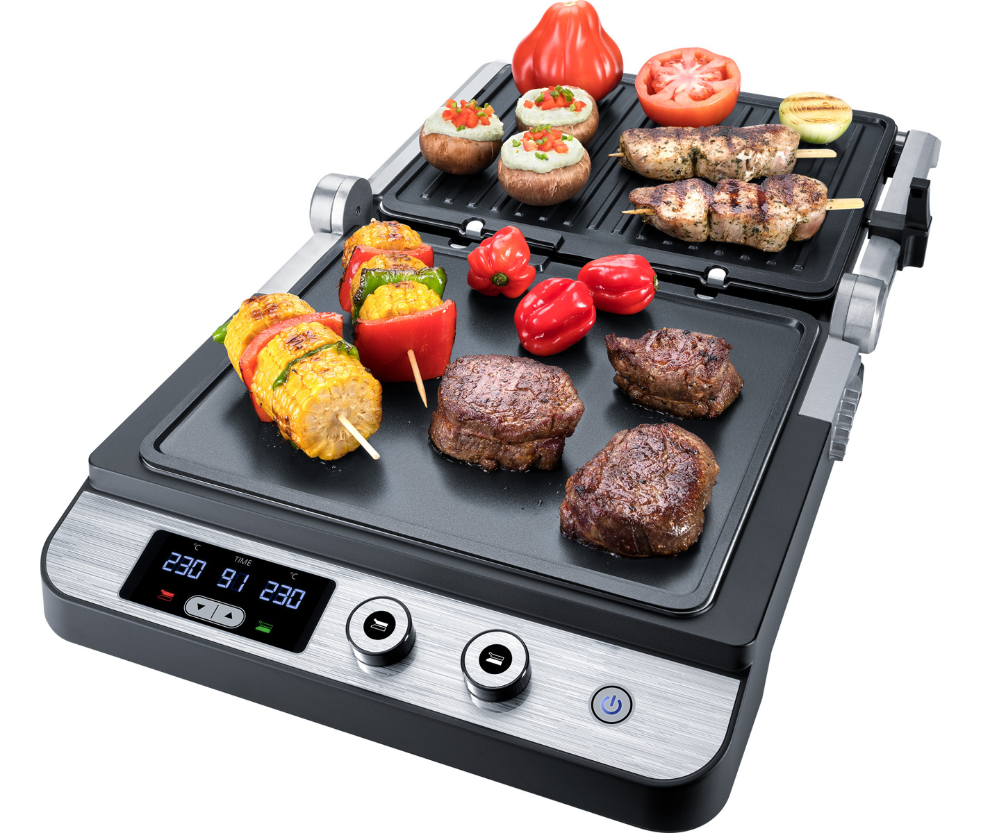 Grill Low Fat M/ Led Display Bordgrill billede 3