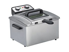 Steba DF 300 - Fritureapparat - 5 liter - 3 kW - rustfrit stål