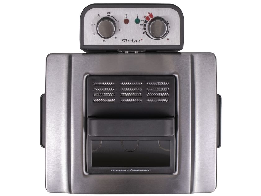 Steba DF 300 - Fritureapparat - 5 liter - 3 kW - rustfrit stål