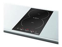 Steba IK 200 - Induktions kogeplade - 2 plader - bredde: 29 cm - dybde: 51 cm - sort