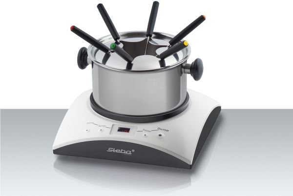 Steba IK 11 S - Induktionsvarmeplade - 1 kW - rustfrit stål/sort/hvid