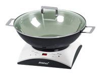 Steba IK 11 S - Induktionsvarmeplade - 1 kW - rustfrit stål/sort/hvid