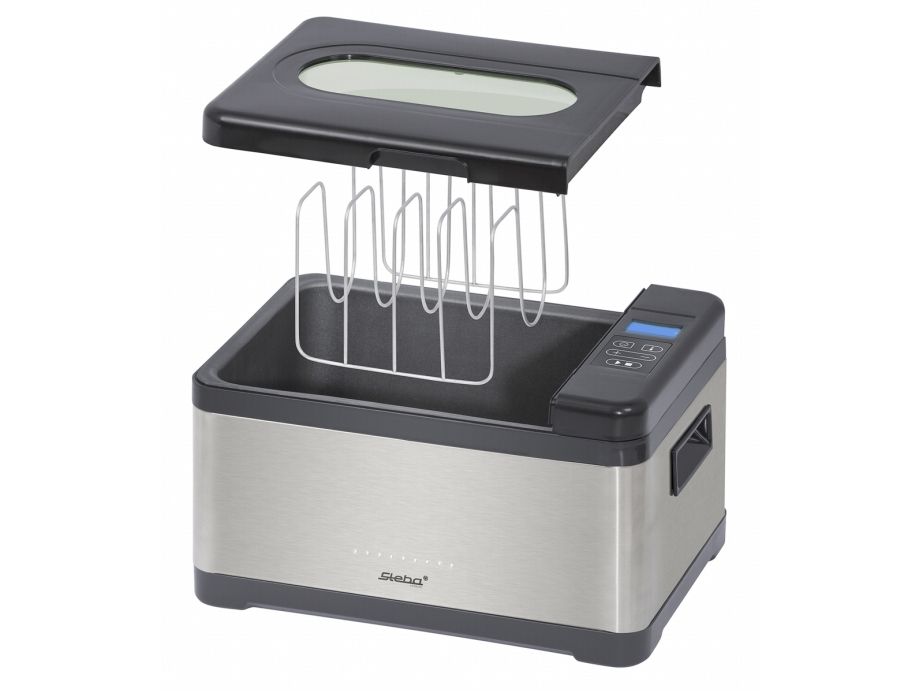 Steba SV2, 10 L, 1200 W, Sort, Rustfrit stål, Rustfrit stål, LCD, CE billede 3