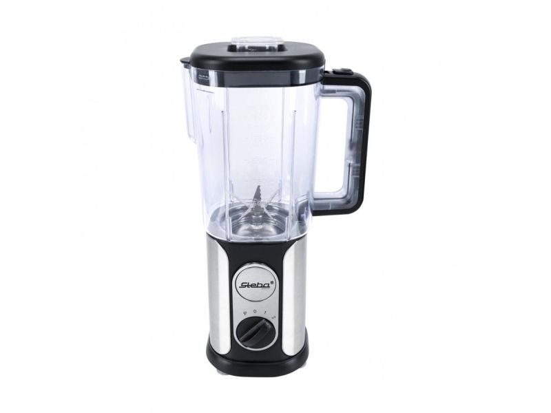 Steba MX 3 COMPACT, Bordplade blender, 1,5 L, Impulsfunktion, 1000 W, Sort, Rustfrit stål billede 1