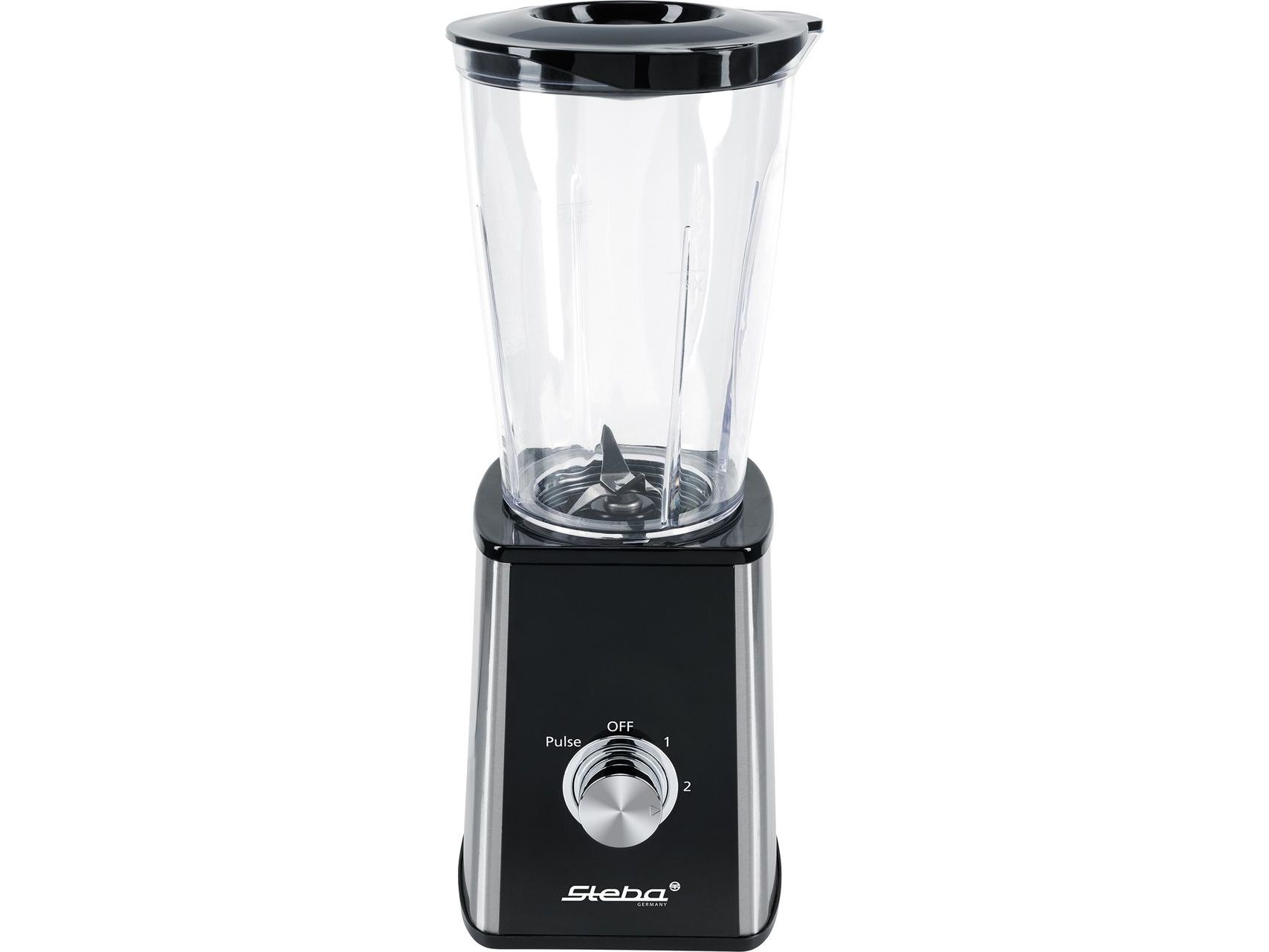 Steba SB 2, Bordplade blender, 0,6 L, 300 W, Sort, Sølv billede 1