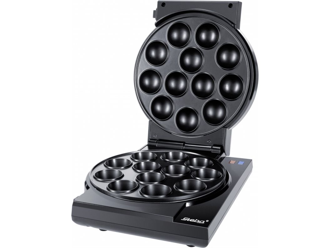 Steba CM3, Donut/cupcake maker, 12 kager, 7 donuts, Sort, 800 W, 230 V